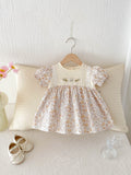 Pure Cotton Lace Baby Dress