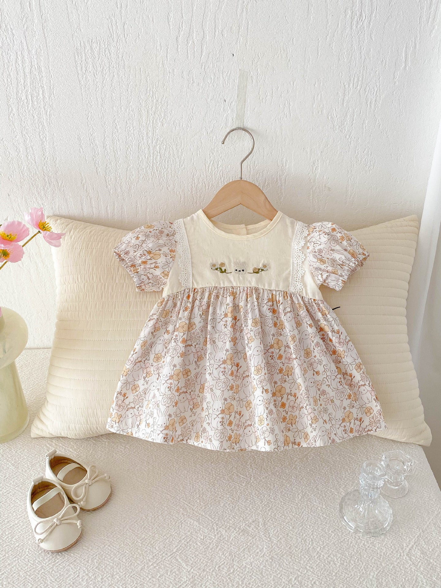 Pure Cotton Lace Baby Dress