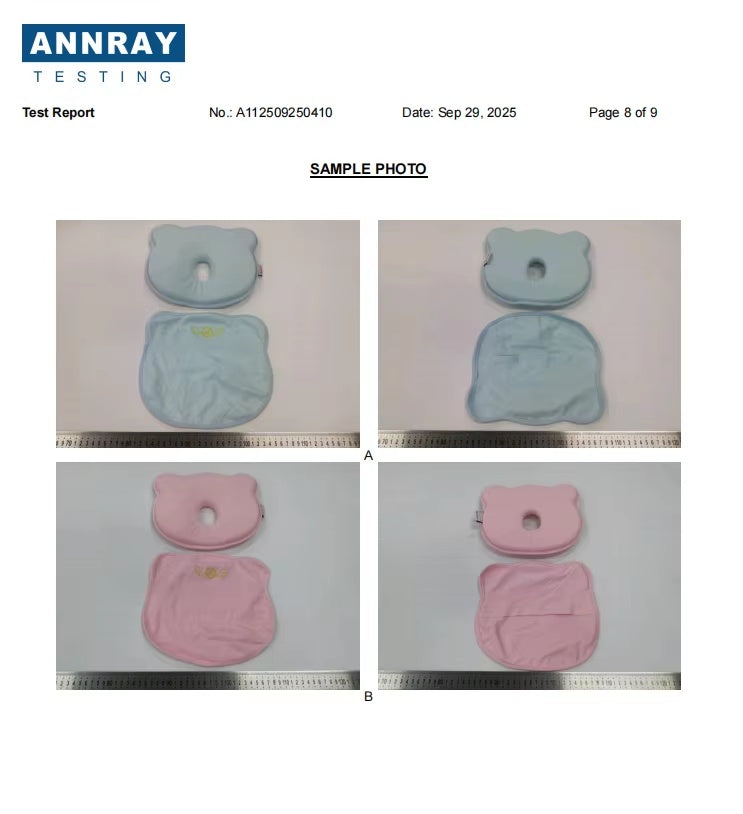 Baby Pillow Shaped Pillow,Baby Pillow 0-6 Months,Newborn Pillow Silicone Comfort Pillow