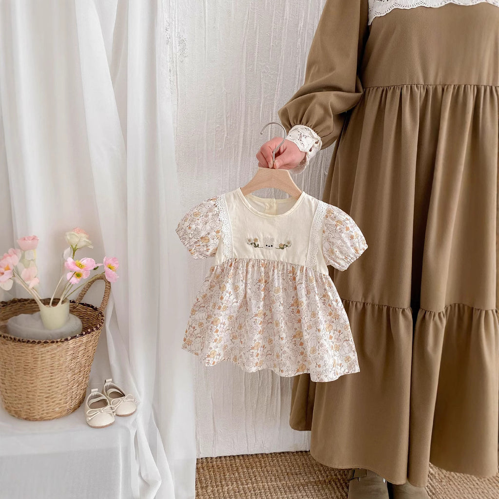 Pure Cotton Lace Baby Dress
