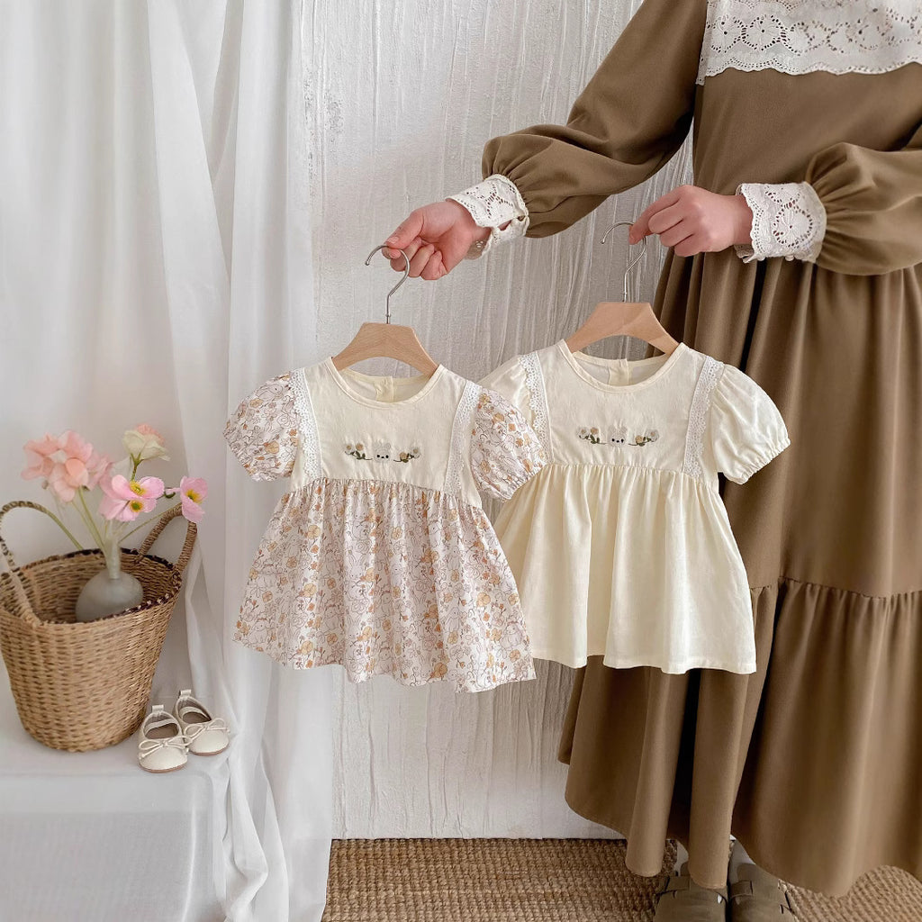 Pure Cotton Lace Baby Dress