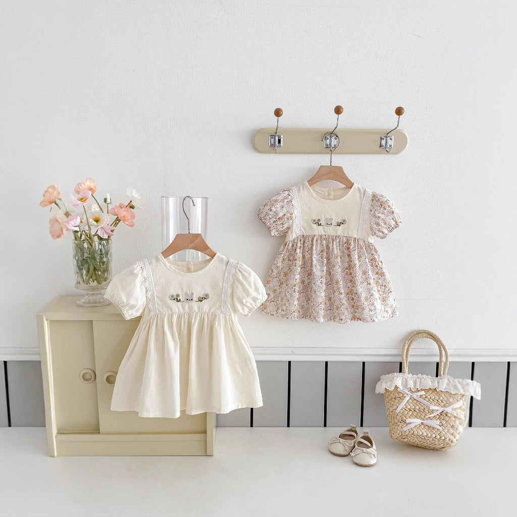 Pure Cotton Lace Baby Dress