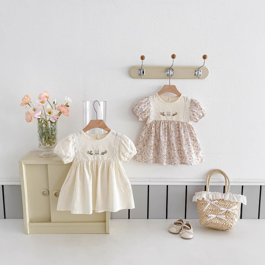 Pure Cotton Lace Baby Dress