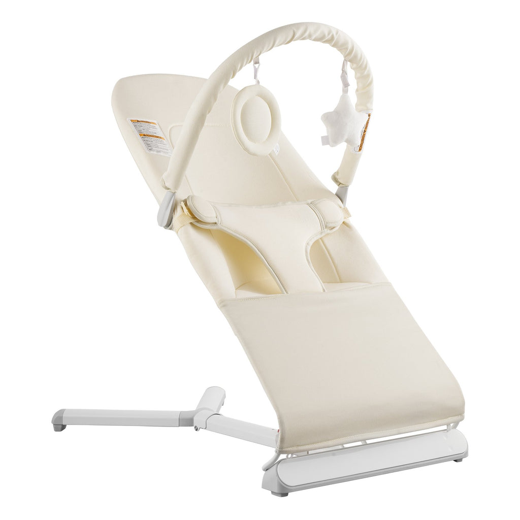 Baby Bouncer Folding Bouncer Seat Chair For Babies 0-9 Months With Toy Bar