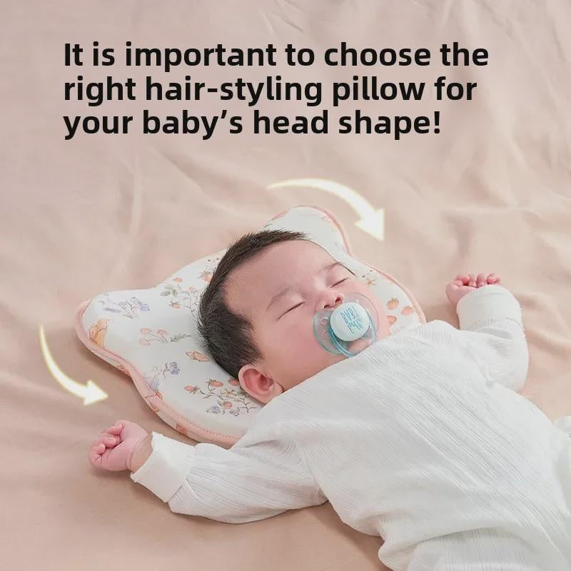 Baby Pillow Shaped Pillow,Baby Pillow 0-6 Months,Newborn Pillow Silicone Comfort Pillow