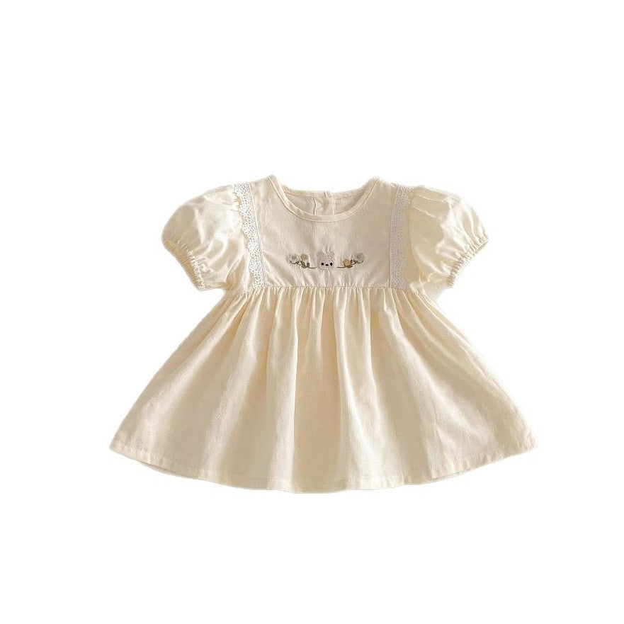 Pure Cotton Lace Baby Dress