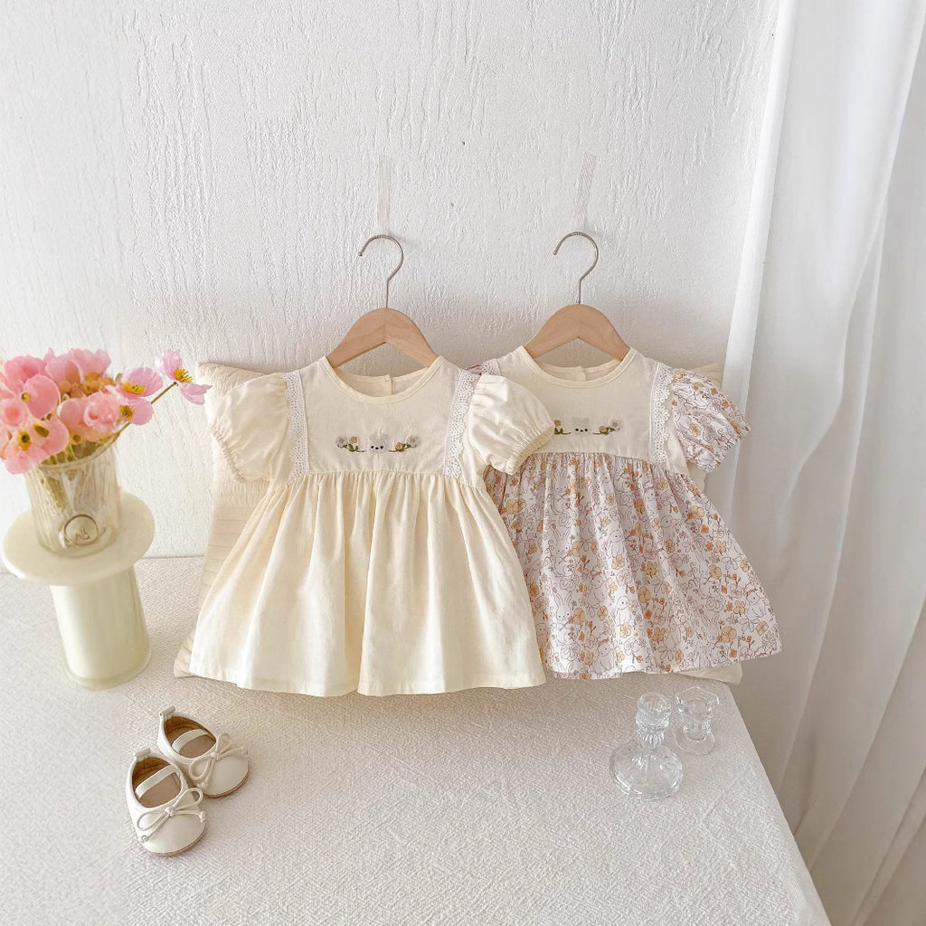 Pure Cotton Lace Baby Dress